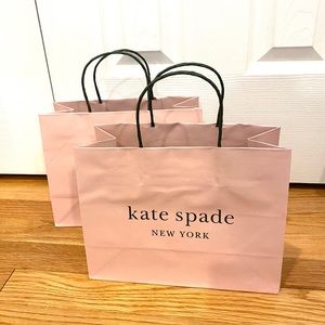 KATE SPADE Pink gift paper shopping bags